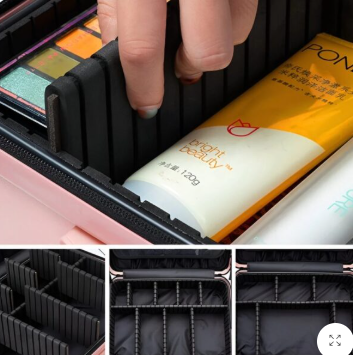 Plastic Oxford Makeup Box